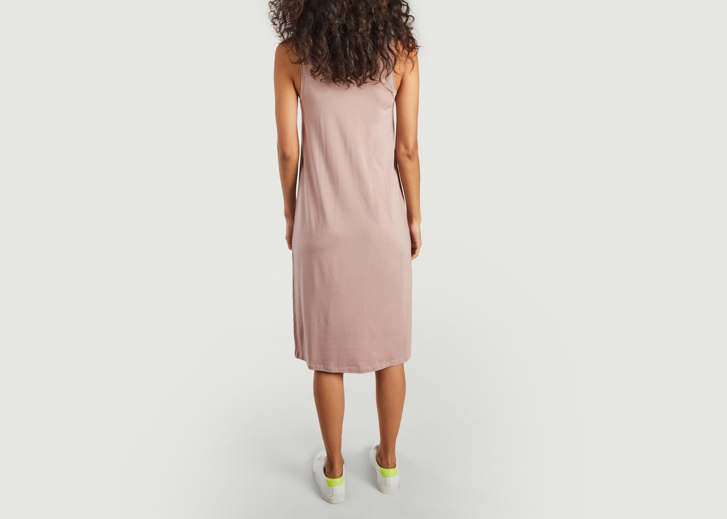 L'exception Robe Légère En Tencel Rose Organic Basics