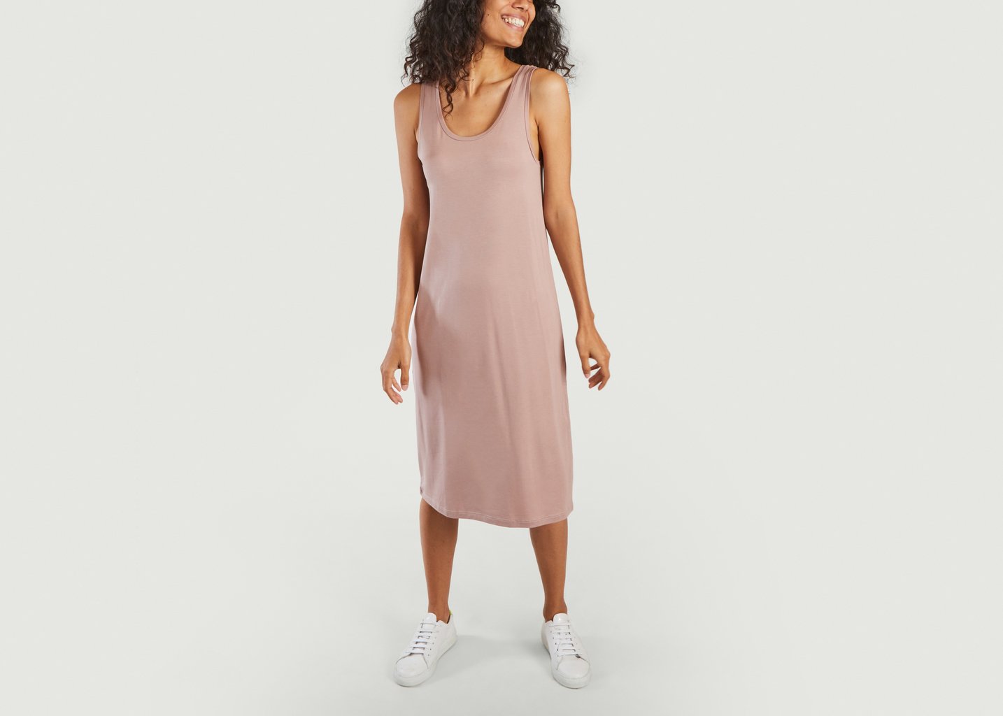 l'exception Robe Légère en Tencel Rose Organic Basics