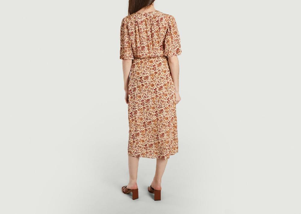 L'exception Robe Longue Fleurie Taslima Multicolore Vanessa Bruno
