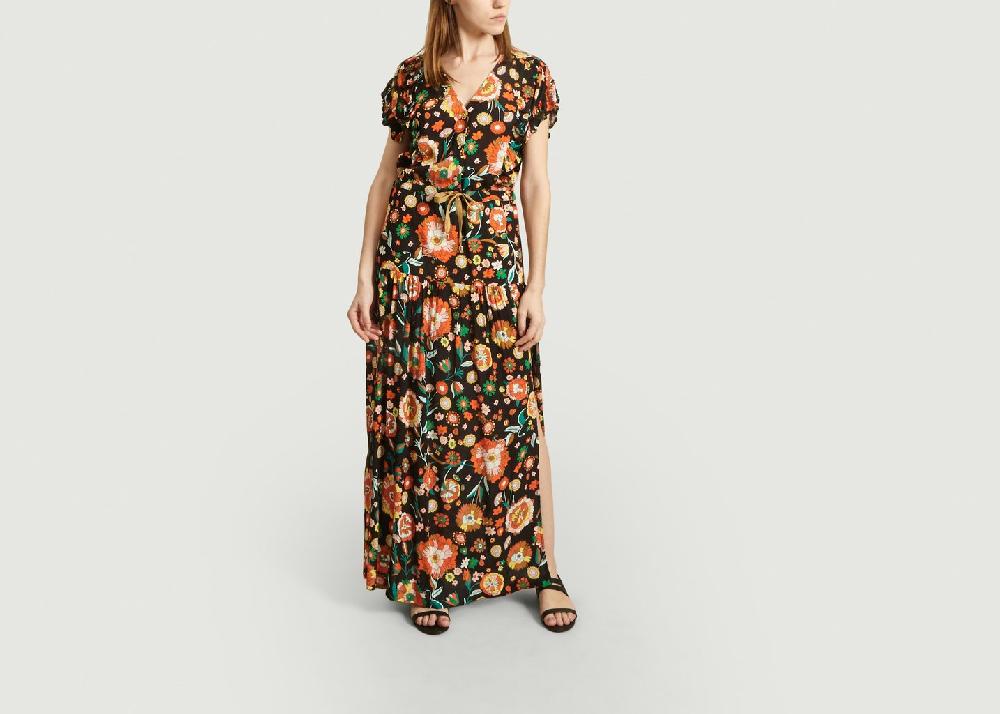 l'exception Robe longue Recherchée Multicolore La Petite Française