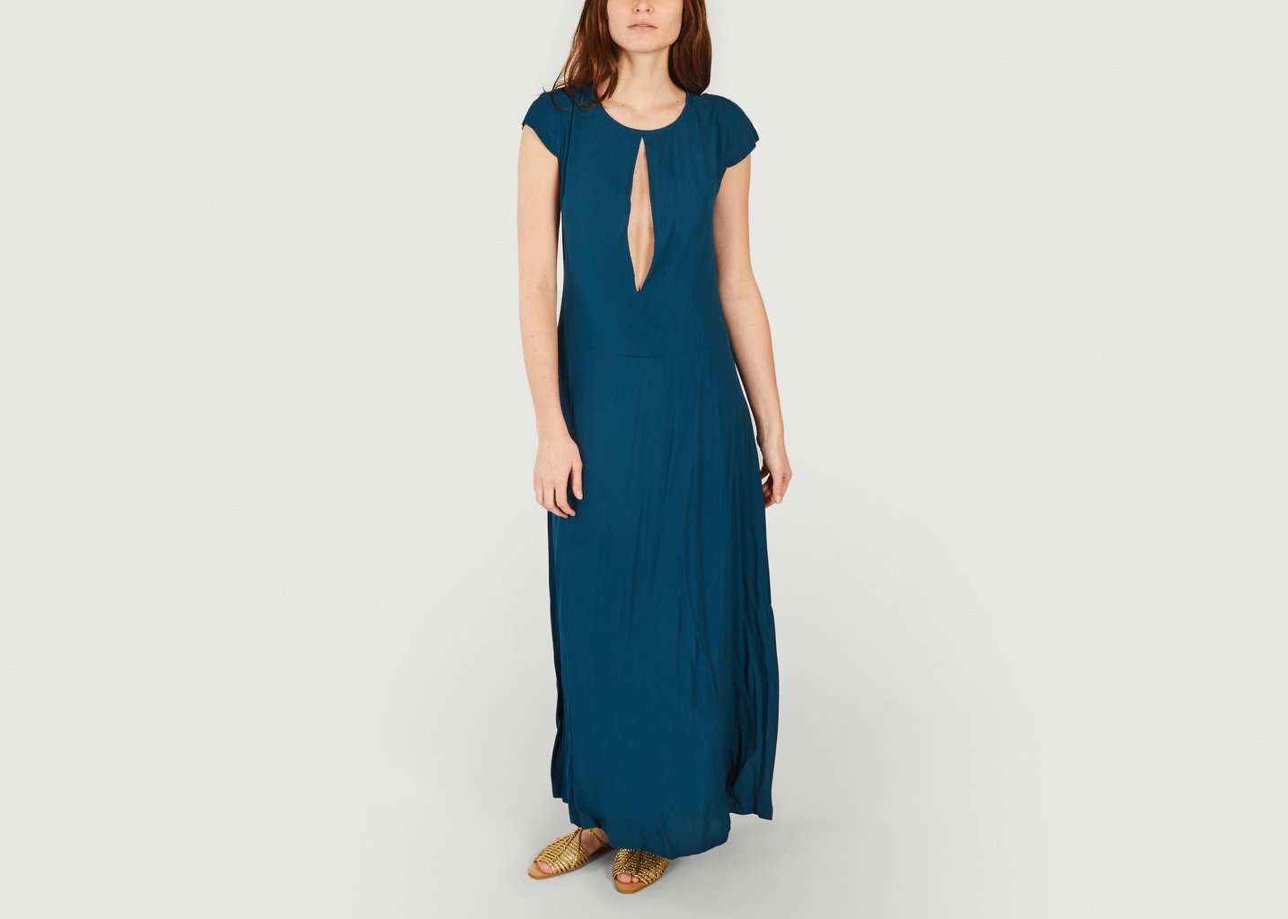 L'exception Robe Longue Regis Anthracite Karma Koma