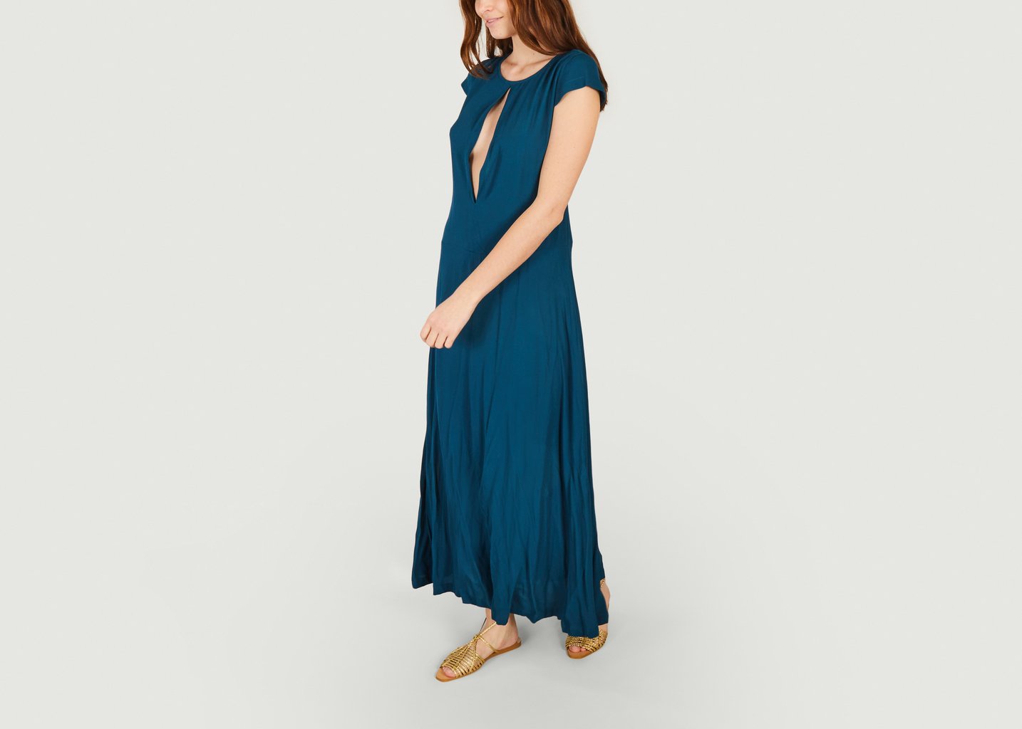 L'exception Robe Longue Regis Anthracite Karma Koma