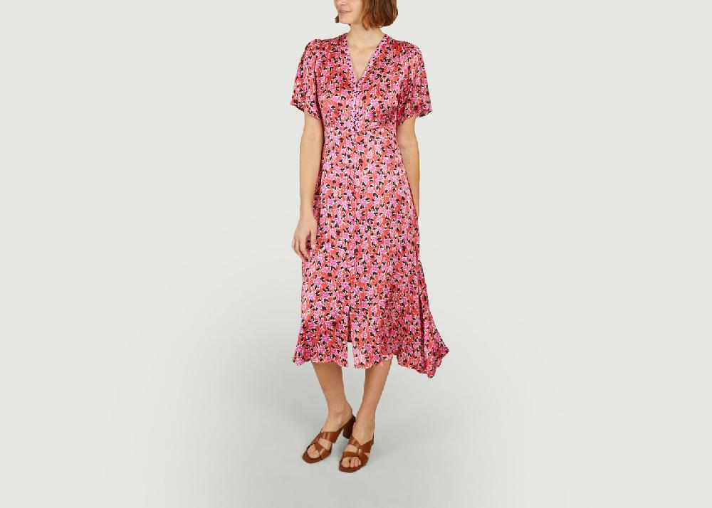 l'exception Robe midi imprimé fleuri Cedia Imprimé Suncoo