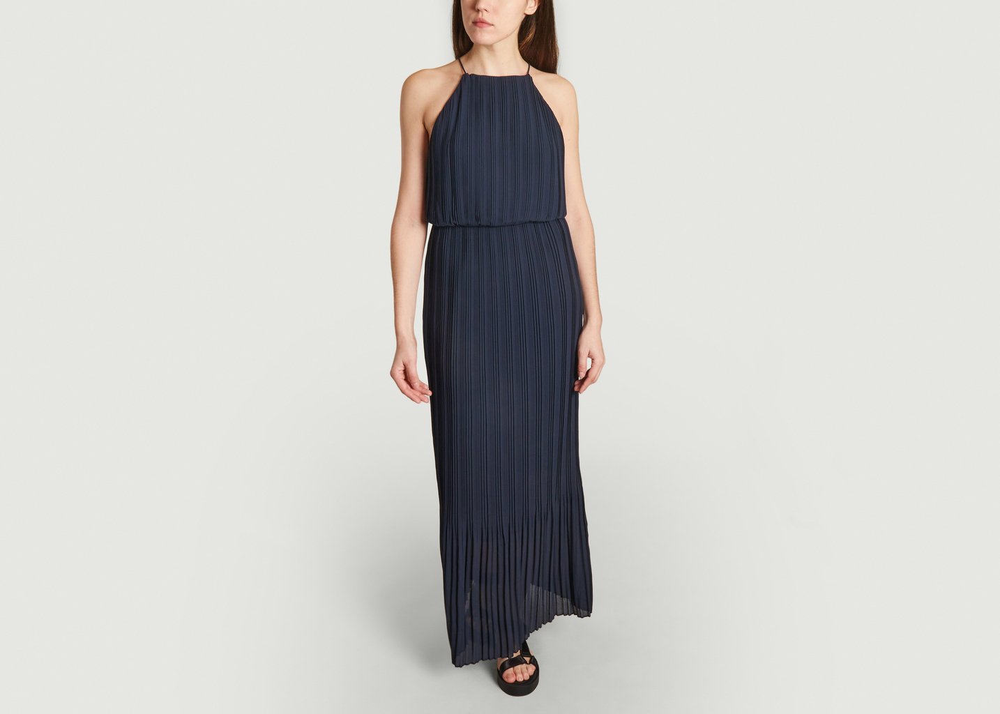 l'exception Robe Myllow 6621 Bleu Marine Samsoe & Samsoe