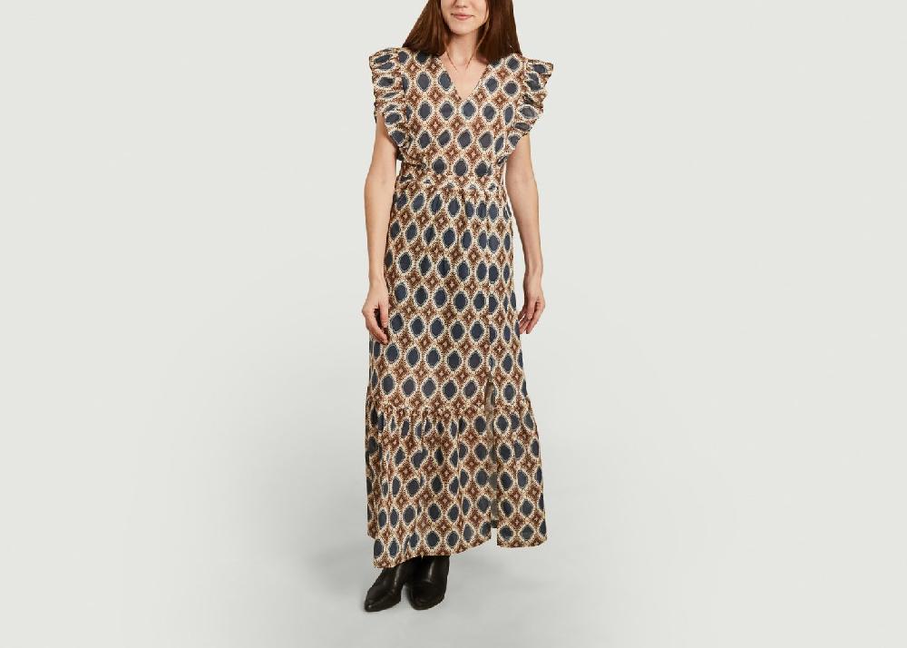 L'exception Robe Relais Bleu Marine La Petite Française