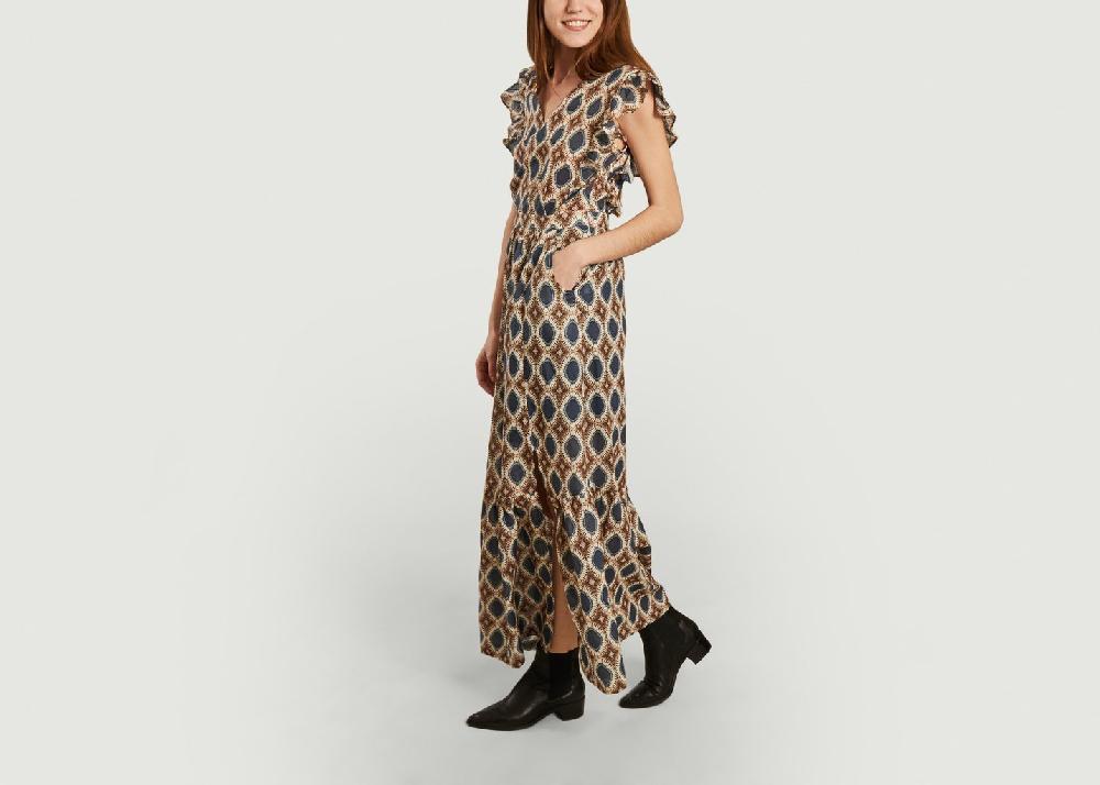 L'exception Robe Relais Bleu Marine La Petite Française