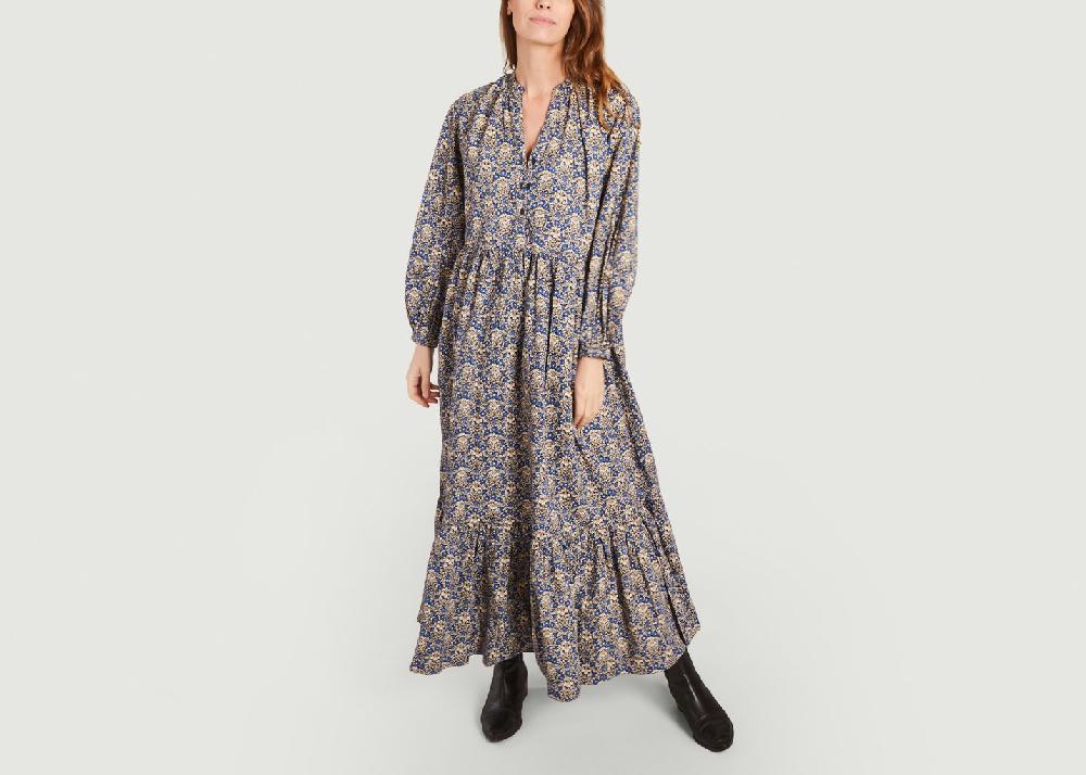 l'exception Robe V&A Millefleur Maxi Multicolore People Tree
