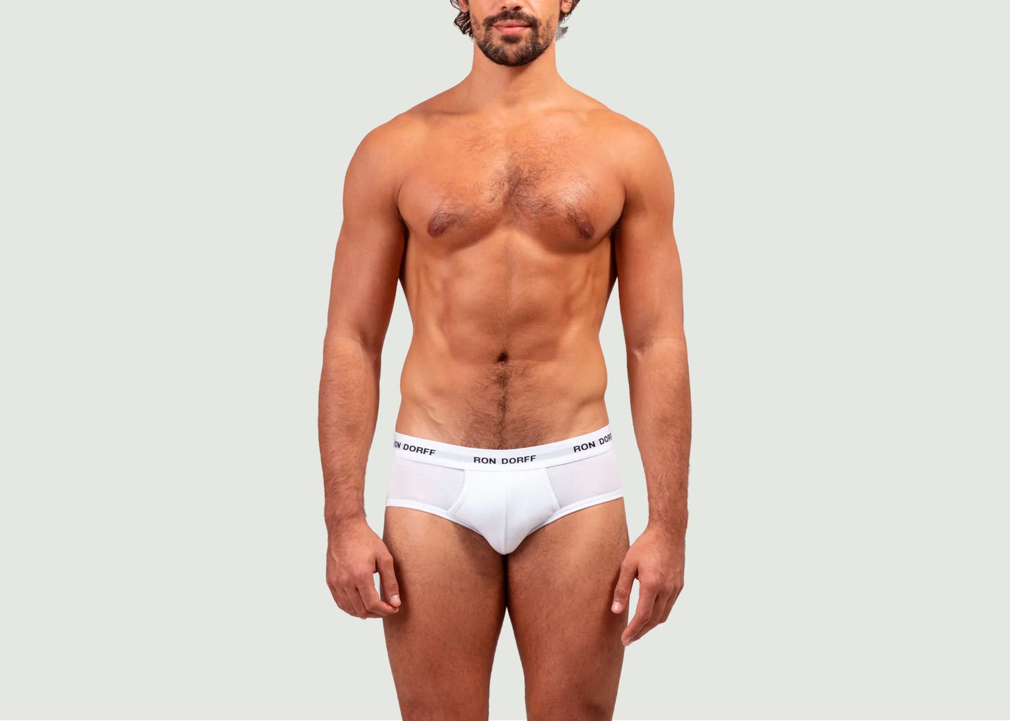 L'exception RON DORFF Kit Slip Y Front Blanc Ron Dorff
