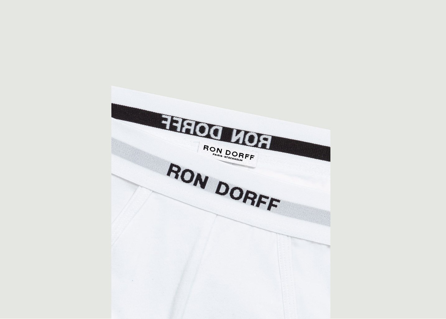 L'exception RON DORFF Kit Slip Y Front Blanc Ron Dorff