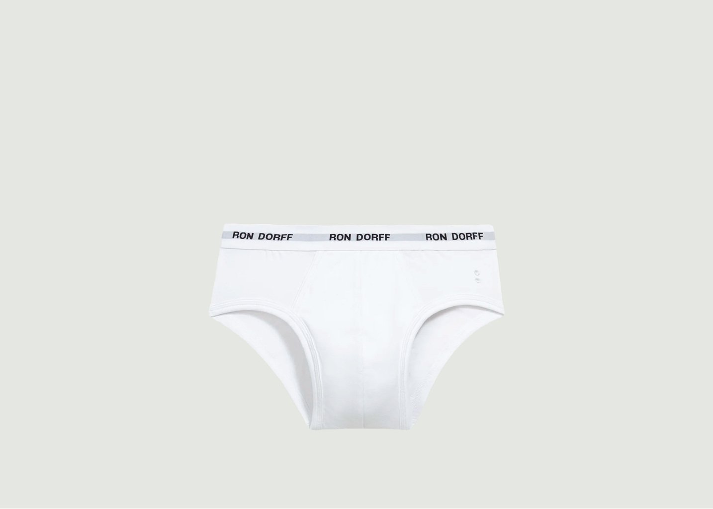 l'exception RON DORFF Kit Slip Y Front Blanc Ron Dorff