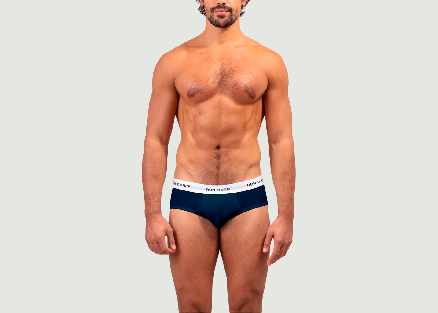 L'exception RON DORFF Kit Slip Y Front Bleu Ron Dorff