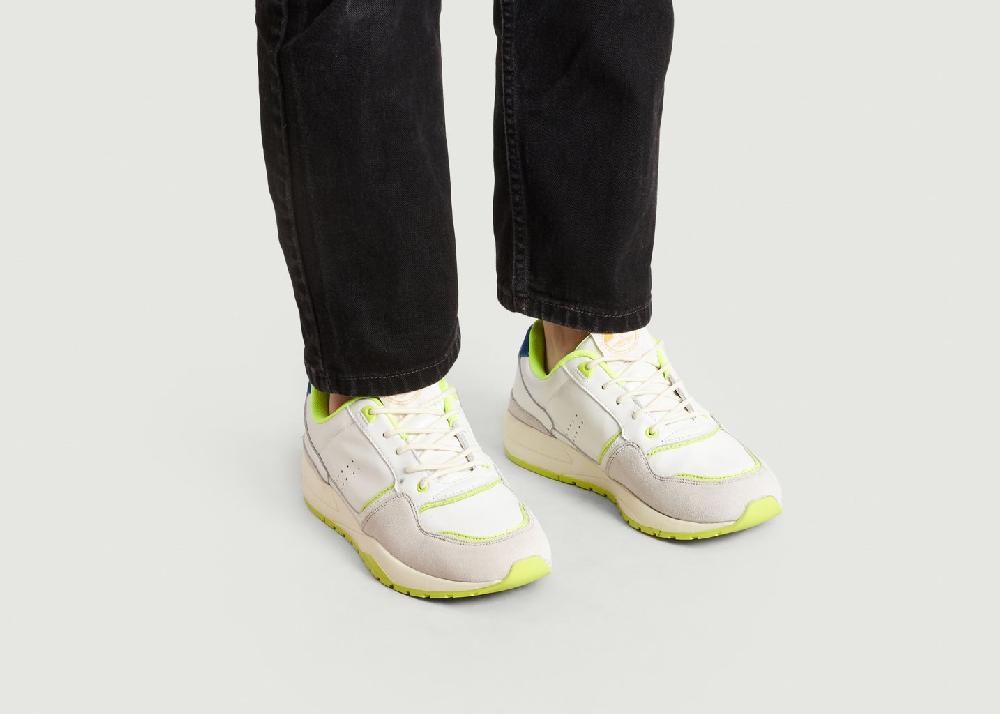 L'exception Running Basile Fluo Jaune Odaje Ex M.Moustache