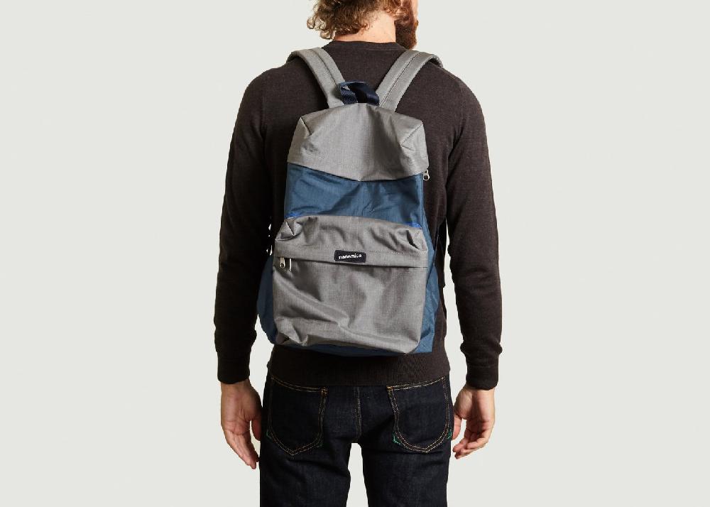 L'exception Sac à Dos Nanamican Bleu Marine Nanamica