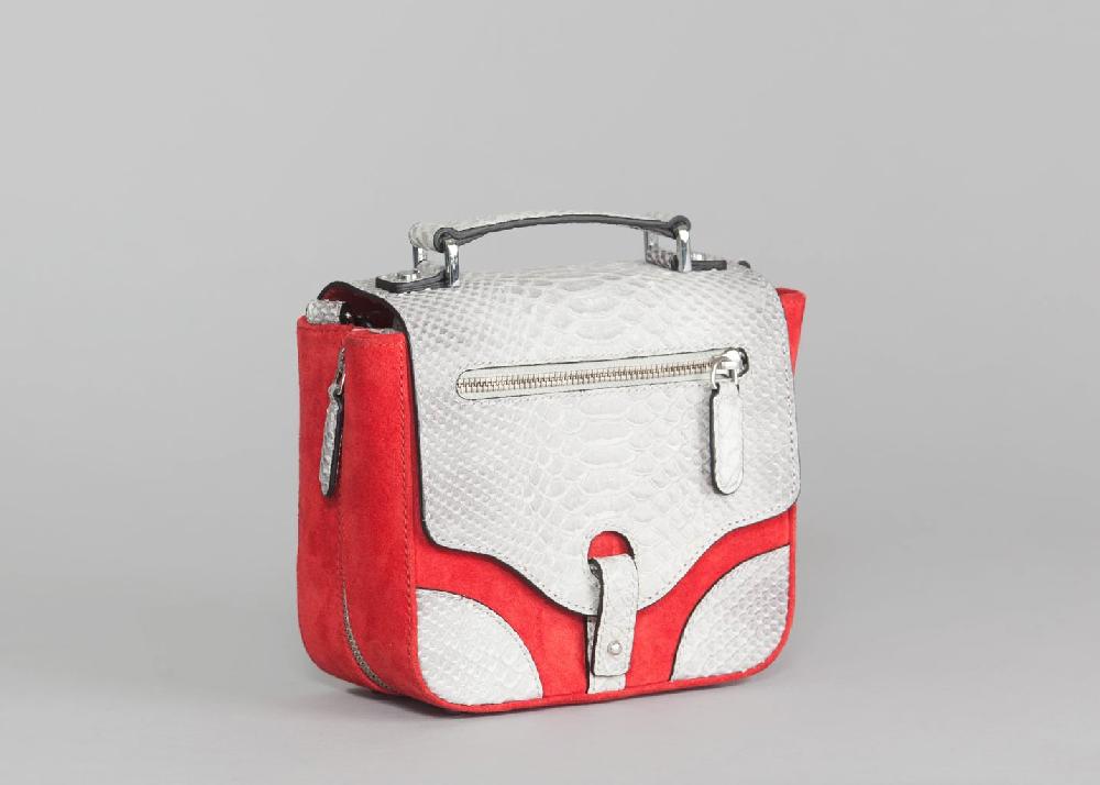 L'exception Sac Appareil Photo Newton Snake Rouge Liné Jagot