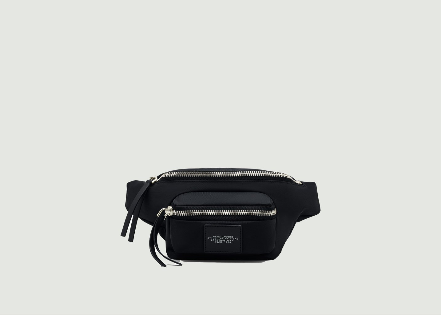 l'exception Sac Banane The Biker Nylon Noir Marc Jacobs