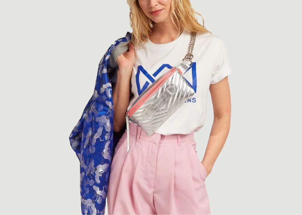 L'exception Sac Ceinture Coachella Argent Marie Martens