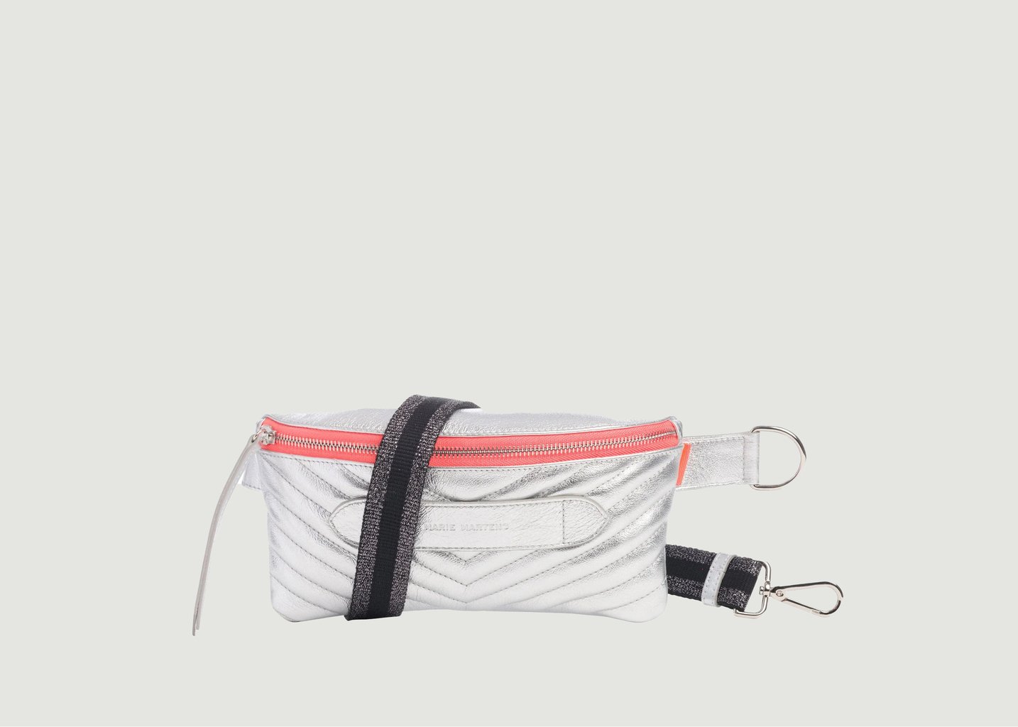 l'exception Sac ceinture Coachella Argent Marie Martens