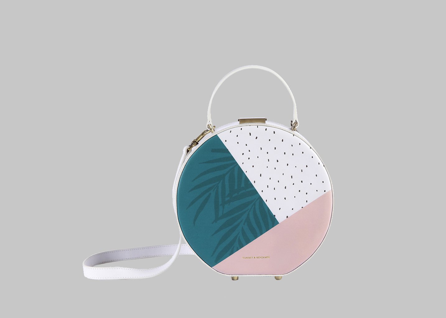 l'exception Sac Hatbox x L'Exception Multicolore Tammy & Benjamin