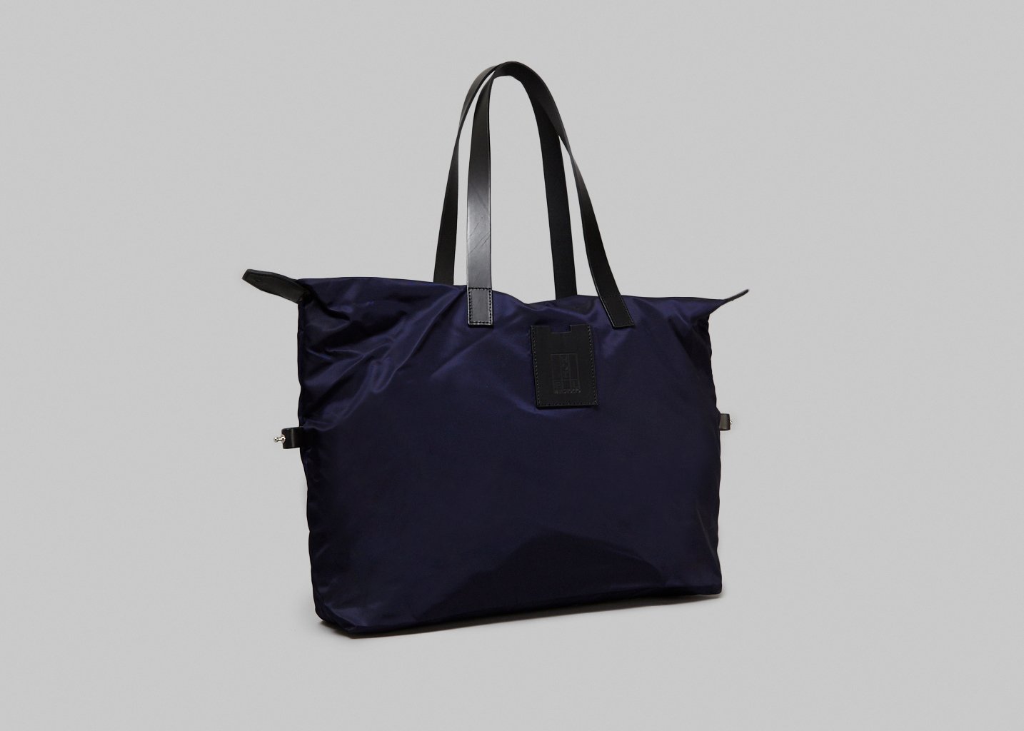L'exception Sac Zip Medium Bleu Marine Hotel Paris Tokyo