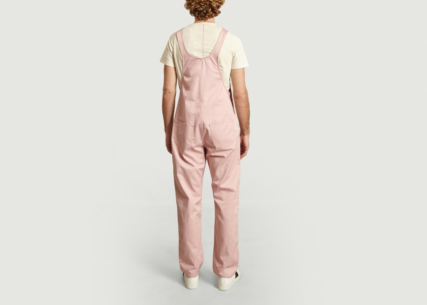 L'exception Salopette Coton Twill Rose M.C. Overalls