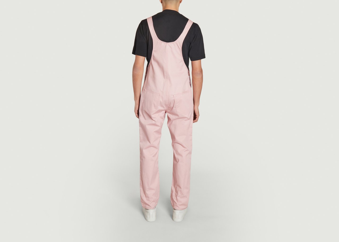 L'exception Salopette En Coton Rose Pâle M.C. Overalls