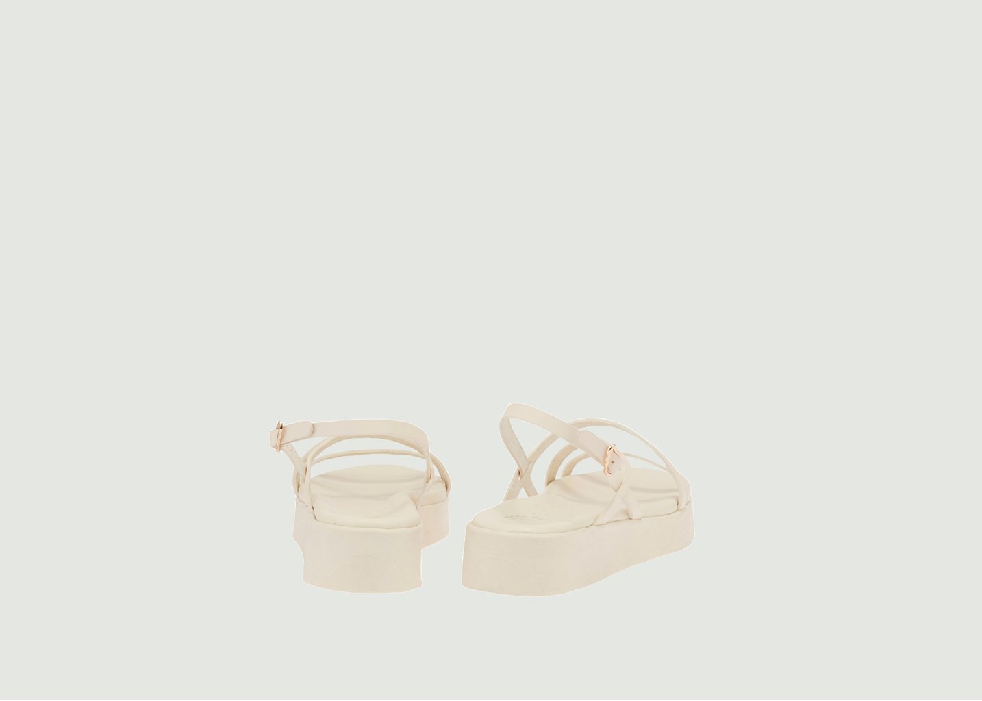 L'exception Sandale Silia Blanc Ancient Greek Sandals