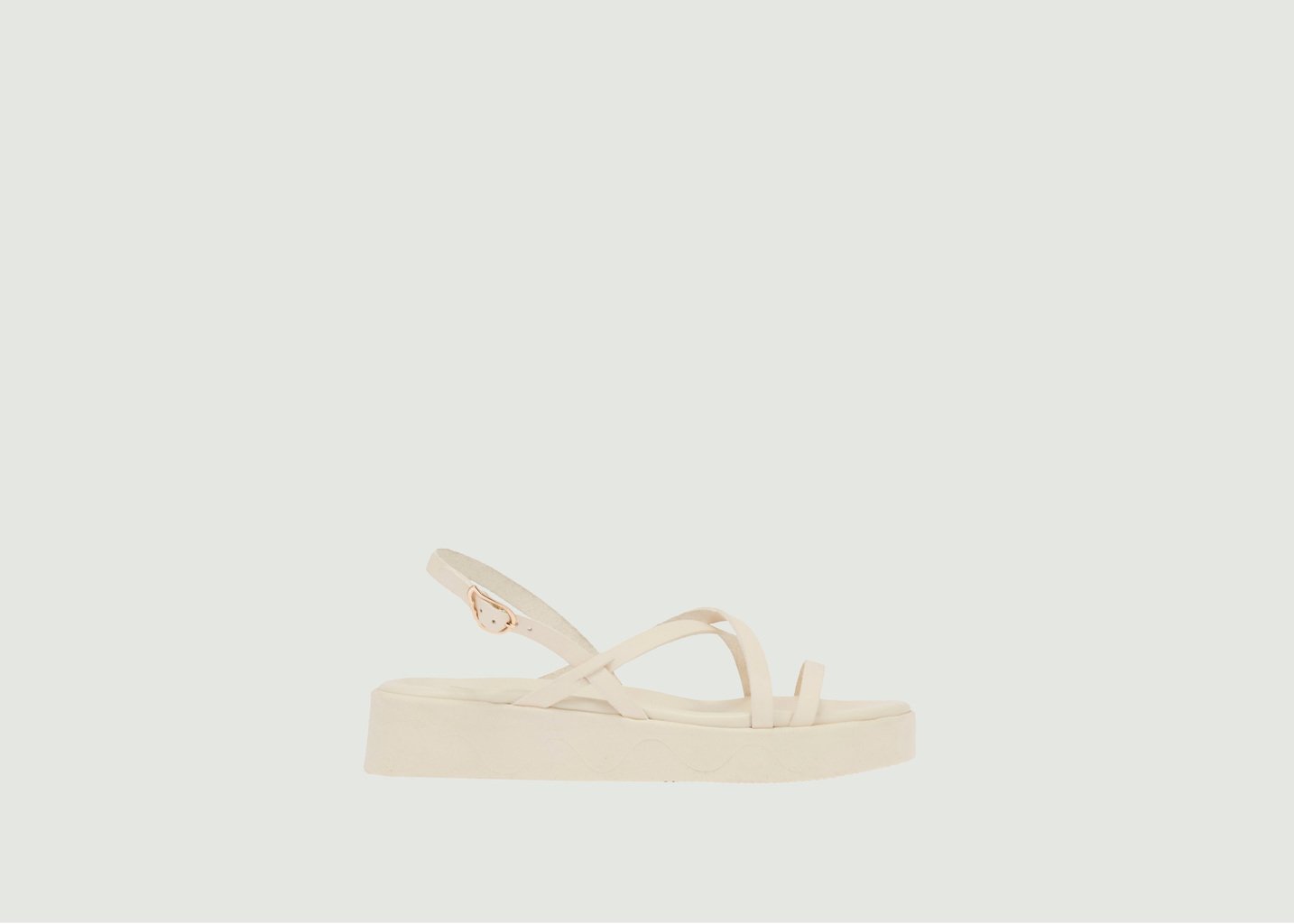 l'exception Sandale Silia Blanc Ancient Greek Sandals