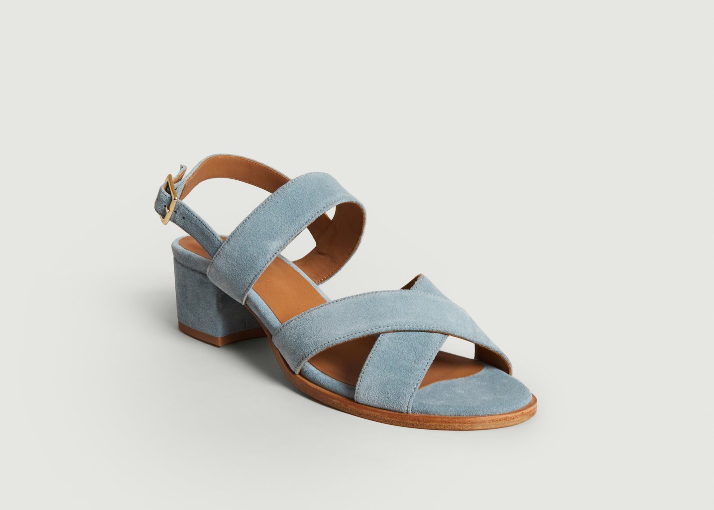 l'exception Sandales à talons Uzes L'Exception x Anthology Bleu Clair L'Exception Paris