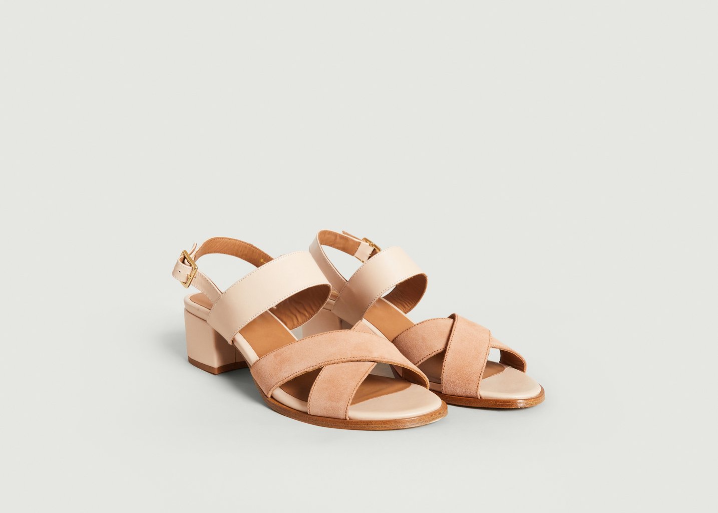 L'exception Sandales à Talons Uzes L'Exception X Anthology Rose Pâle L'Exception Paris