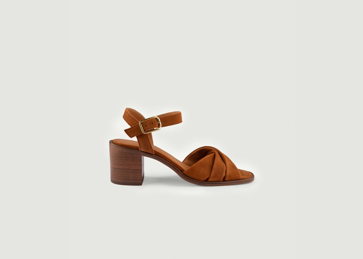 l'exception Sandales Antonella Cognac Maison Toufet