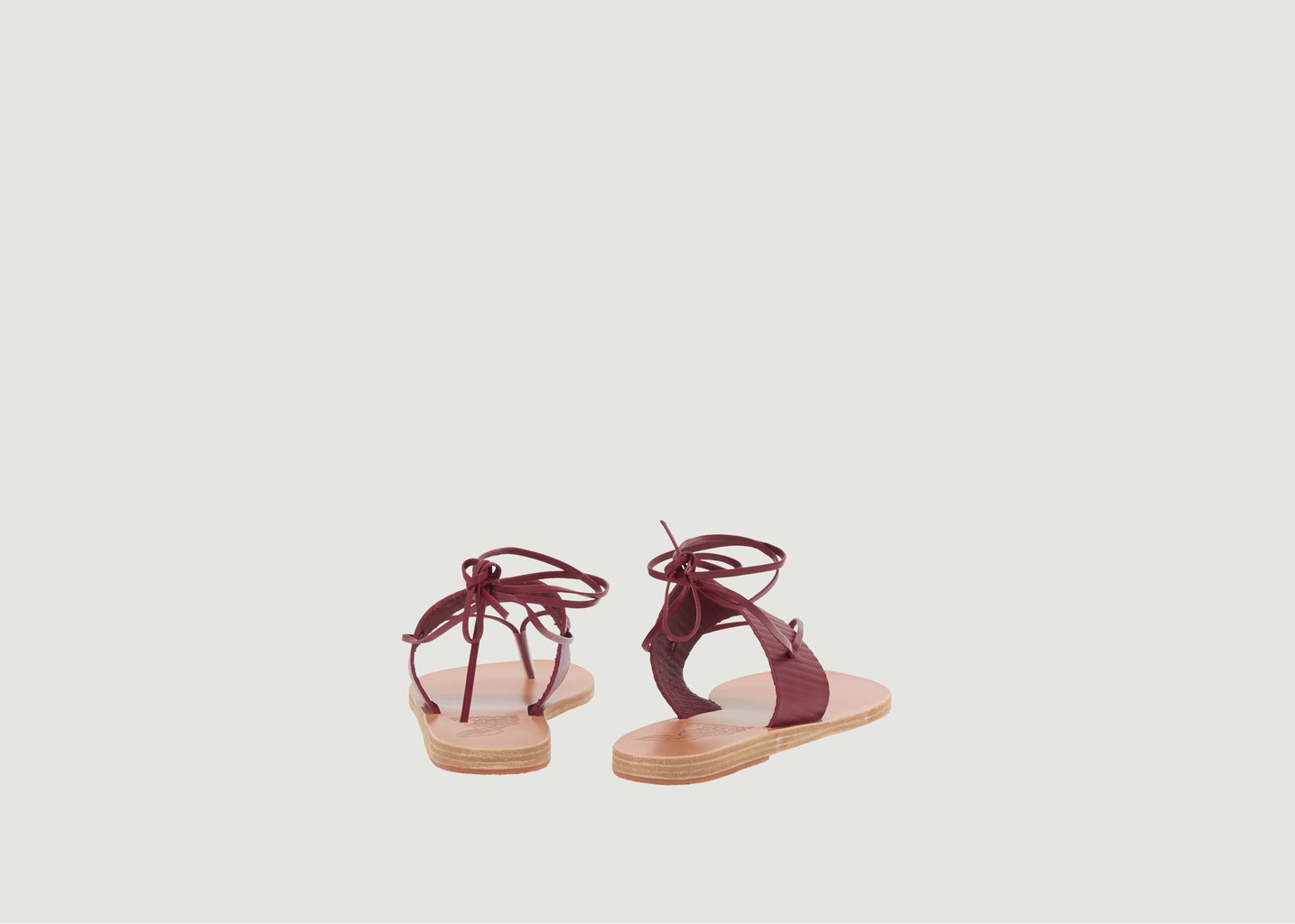 L'exception Sandales Aratro Cerise Ancient Greek Sandals