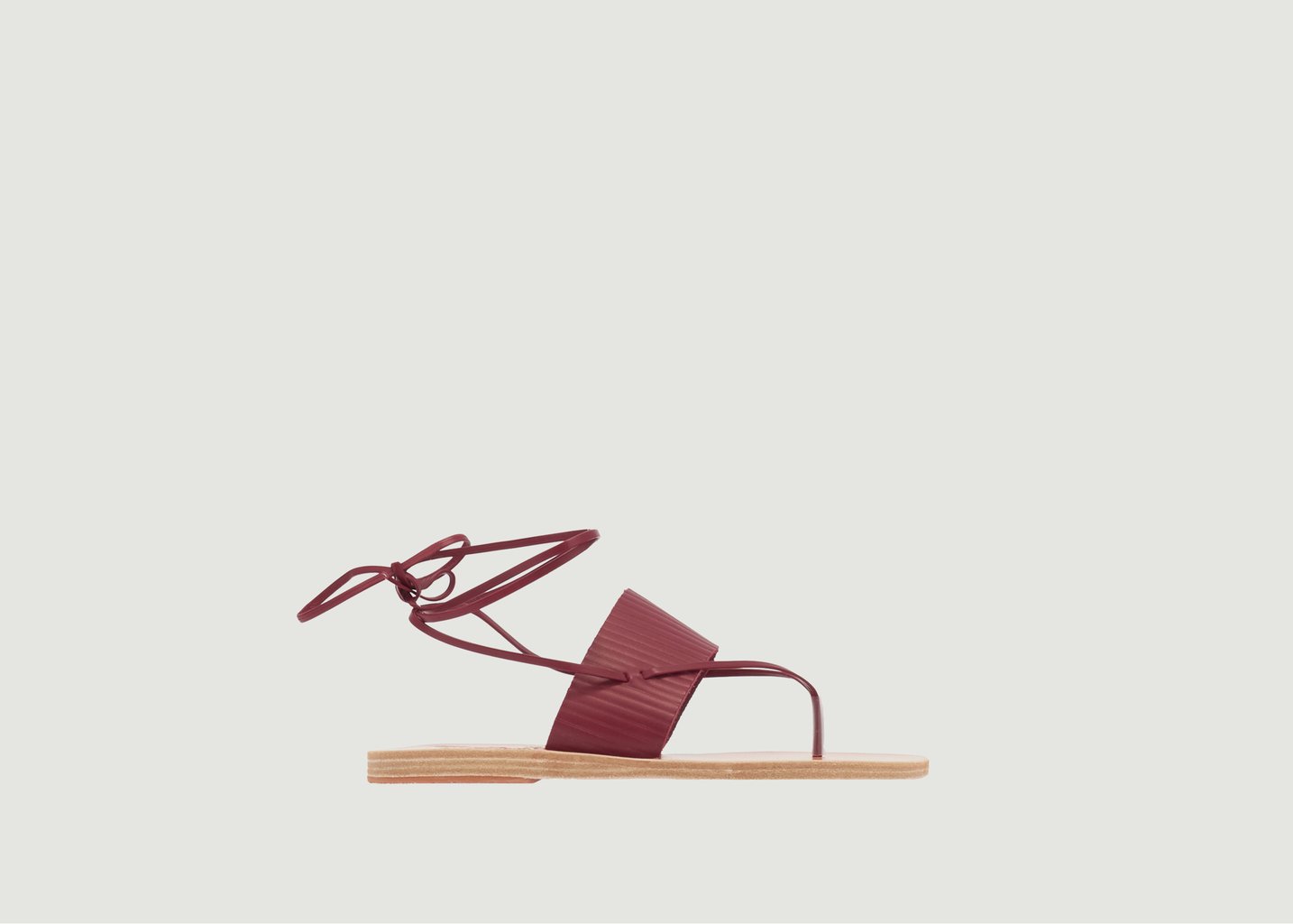 l'exception Sandales Aratro Cerise Ancient Greek Sandals