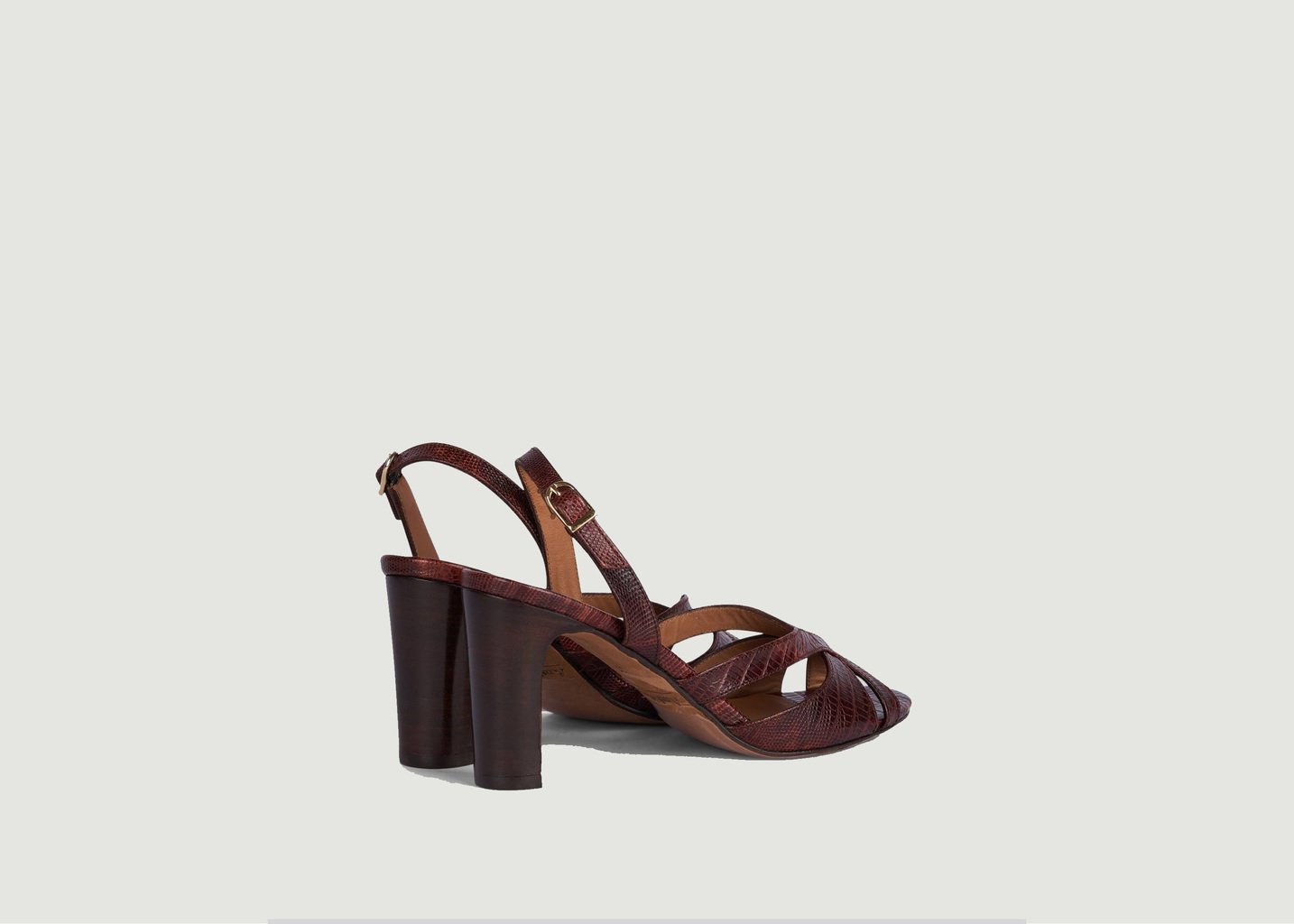L'exception Sandales Augusta Marron Anthology Paris