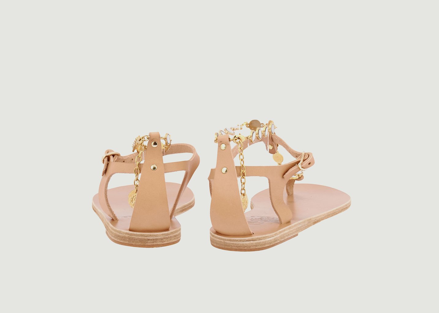 L'exception Sandales Chrysso Mirors Naturel Ancient Greek Sandals