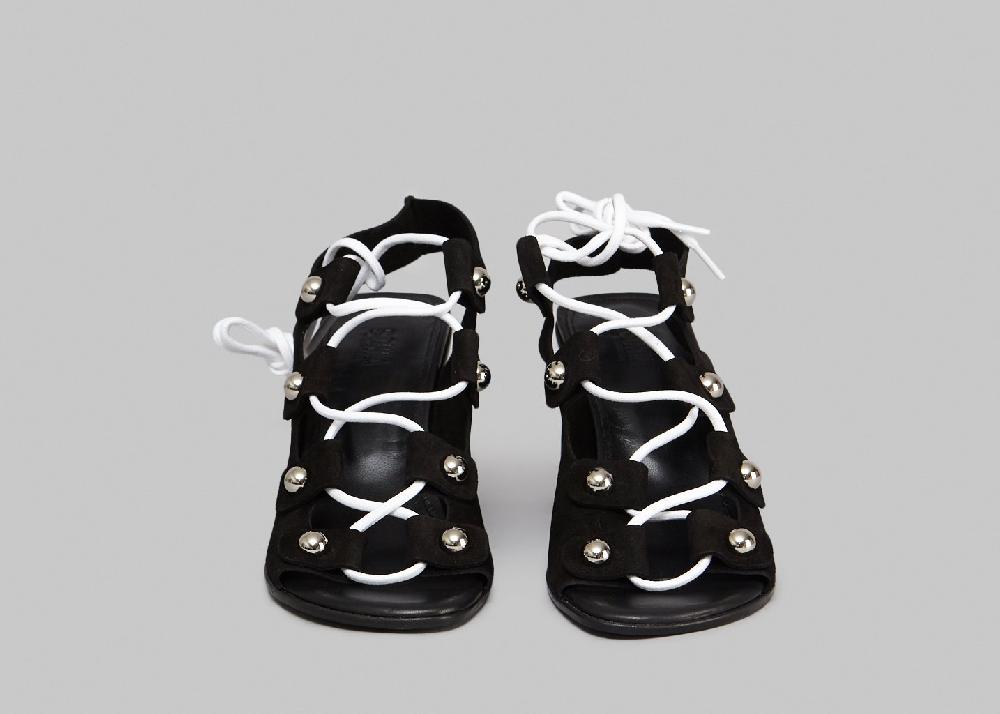 L'exception Sandales Clous Noir Sonia By Sonia Rykiel