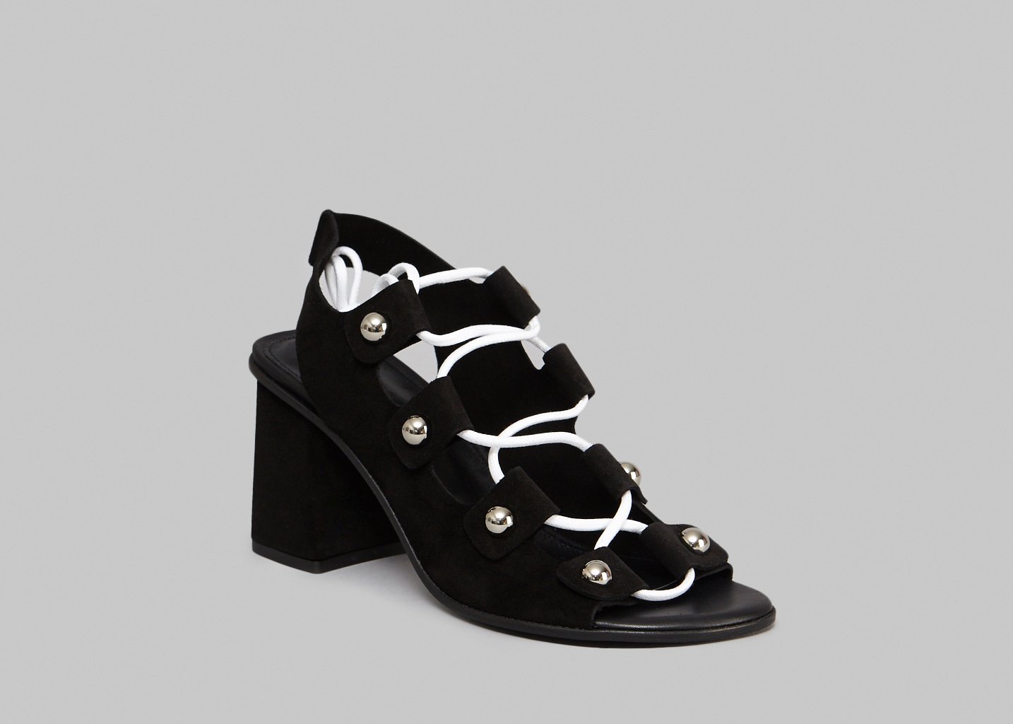 l'exception Sandales Clous Noir Sonia By Sonia Rykiel
