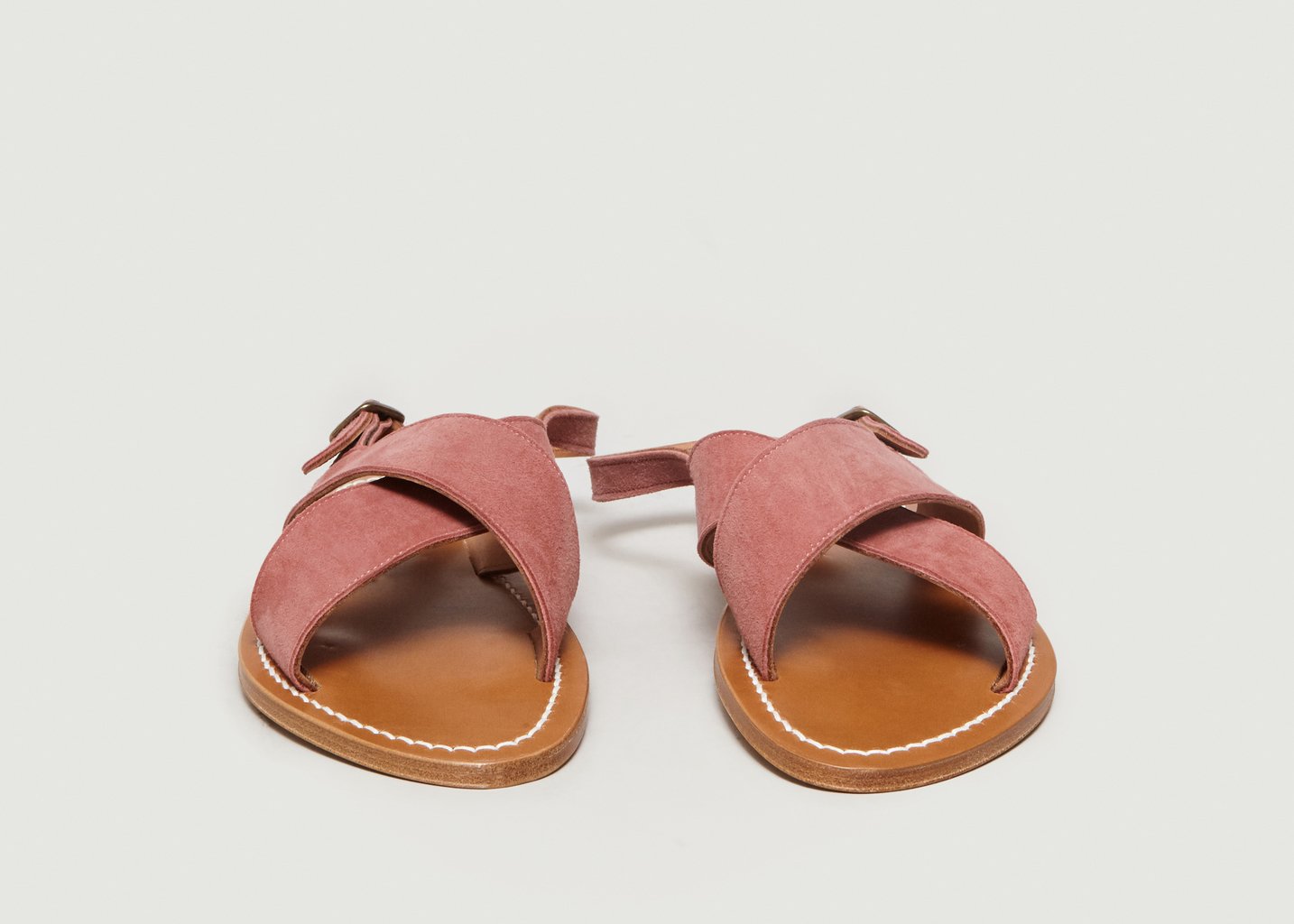 L'exception Sandales En Cuir Suédé Osorno Marron K Jacques