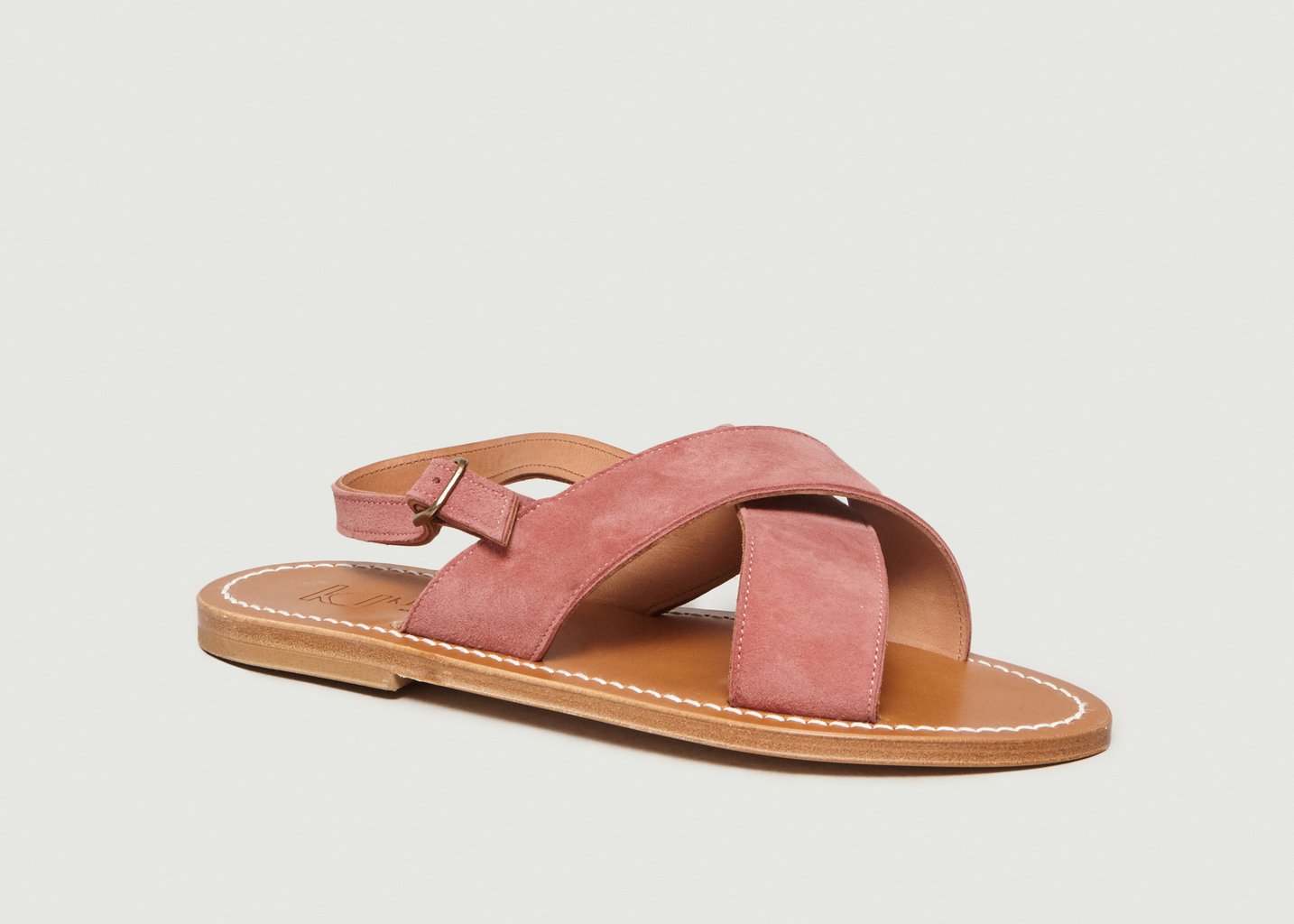 l'exception Sandales En Cuir Suédé Osorno Marron K Jacques