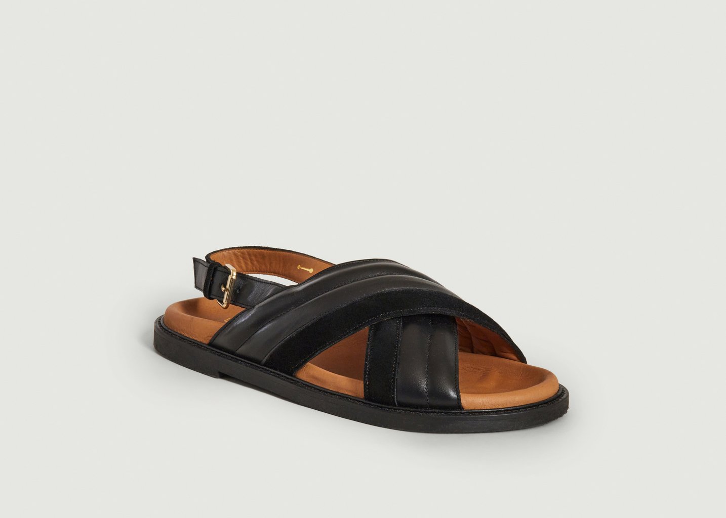 l'exception Sandales en cuir Ylva L'Exception x Anthology Noir L'Exception Paris