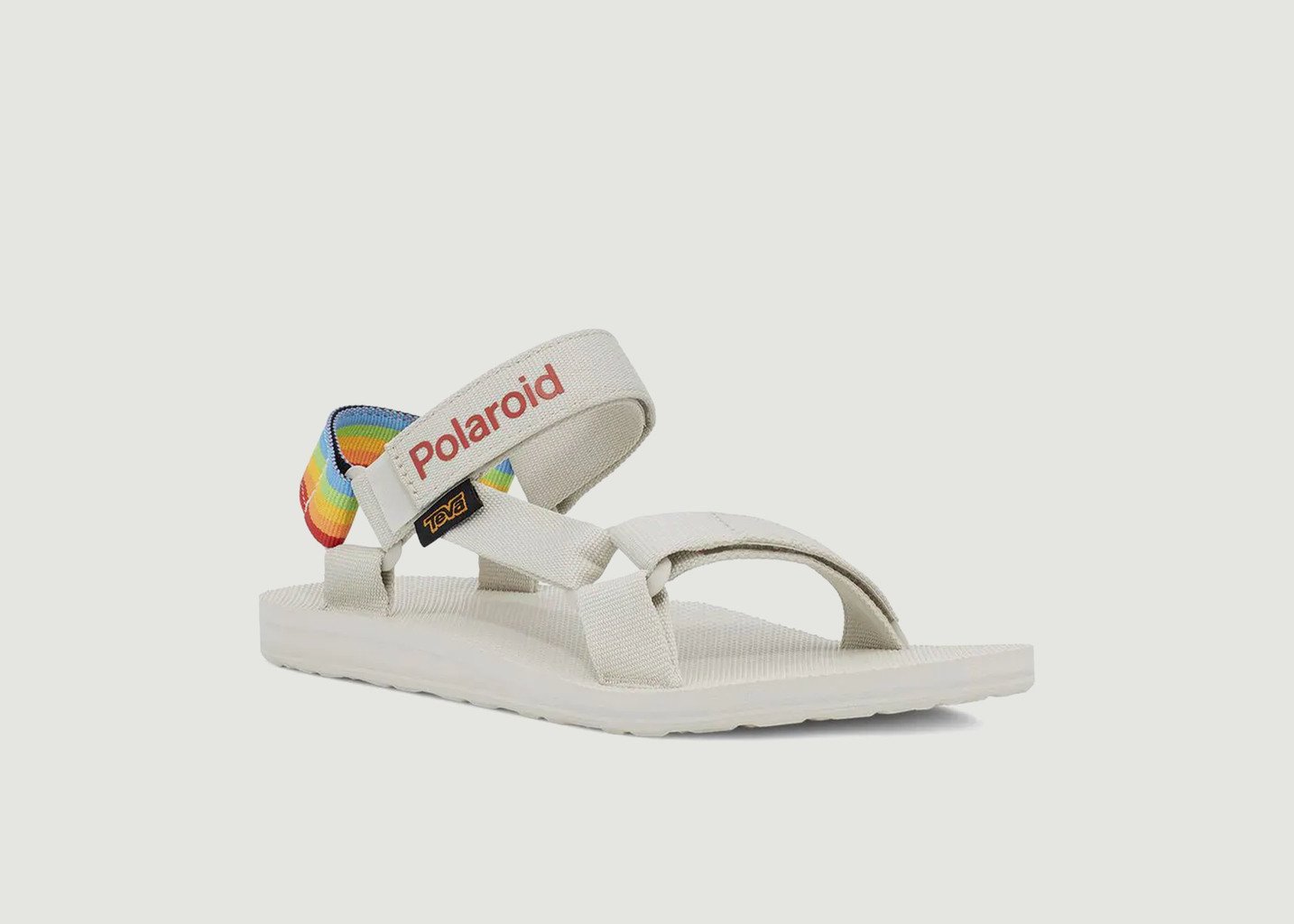 L'exception Sandales Original Universal X Polaroid Gris Léger TEVA