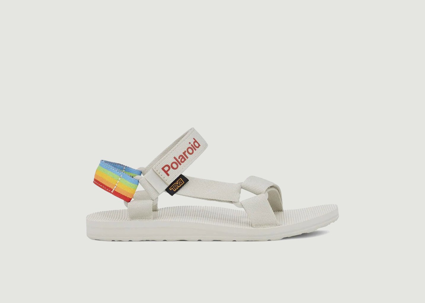 l'exception Sandales Original Universal x Polaroid Gris Léger TEVA