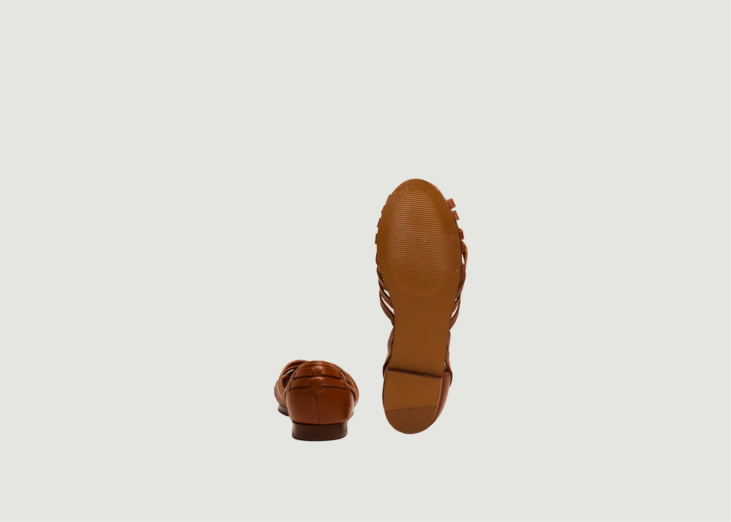 L'exception Sandales Roxanne Cognac Odaje Ex M.Moustache