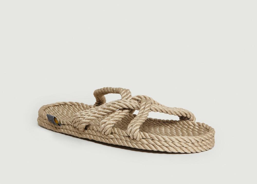 L'exception Sandales Slip On Beige Nomadic State Of Mind