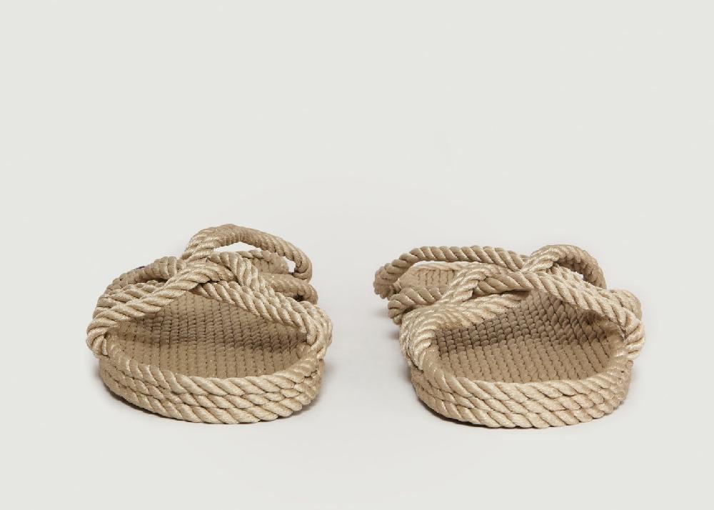 L'exception Sandales Slip On Beige Nomadic State Of Mind