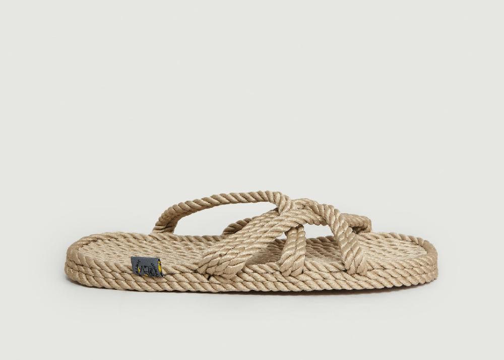 L'exception Sandales Slip On Beige Nomadic State Of Mind