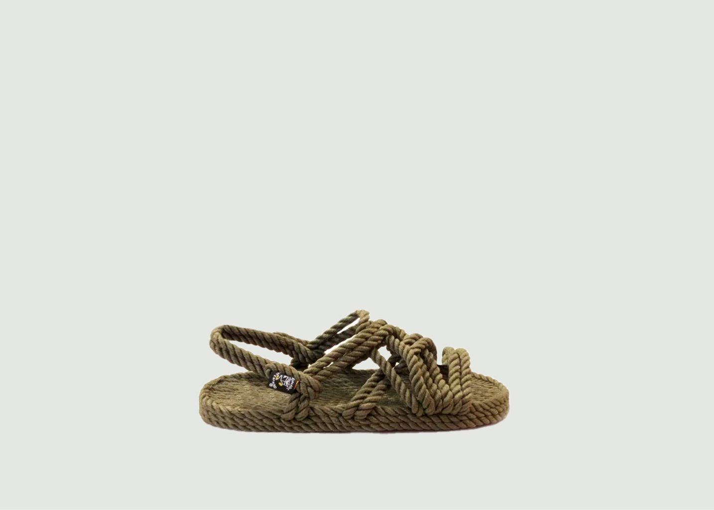 l'exception Sandales vegan JC Khaki Nomadic State of mind