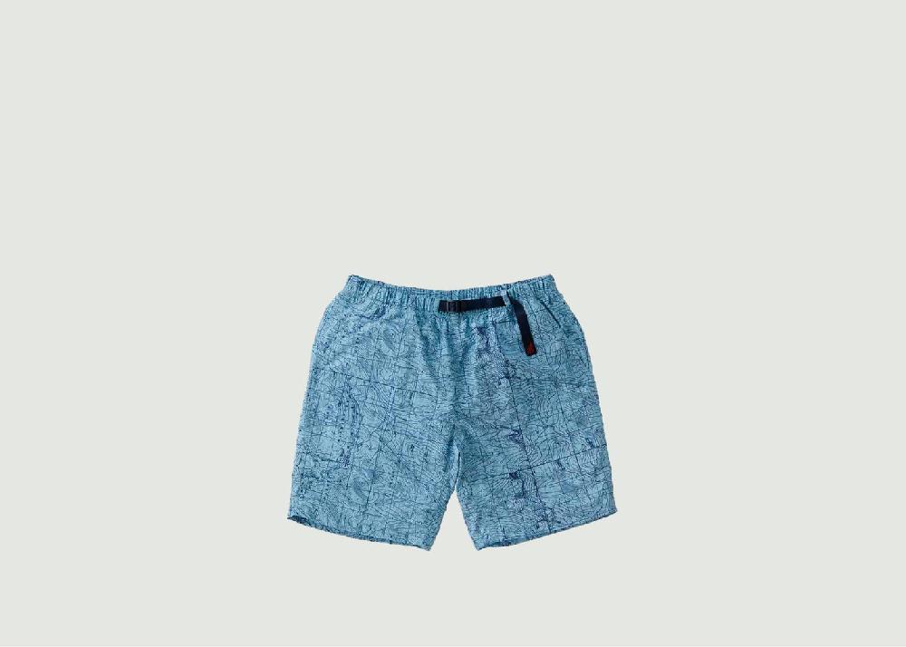 l'exception Short Alpine Packable Nylon Bleu Clair Gramicci