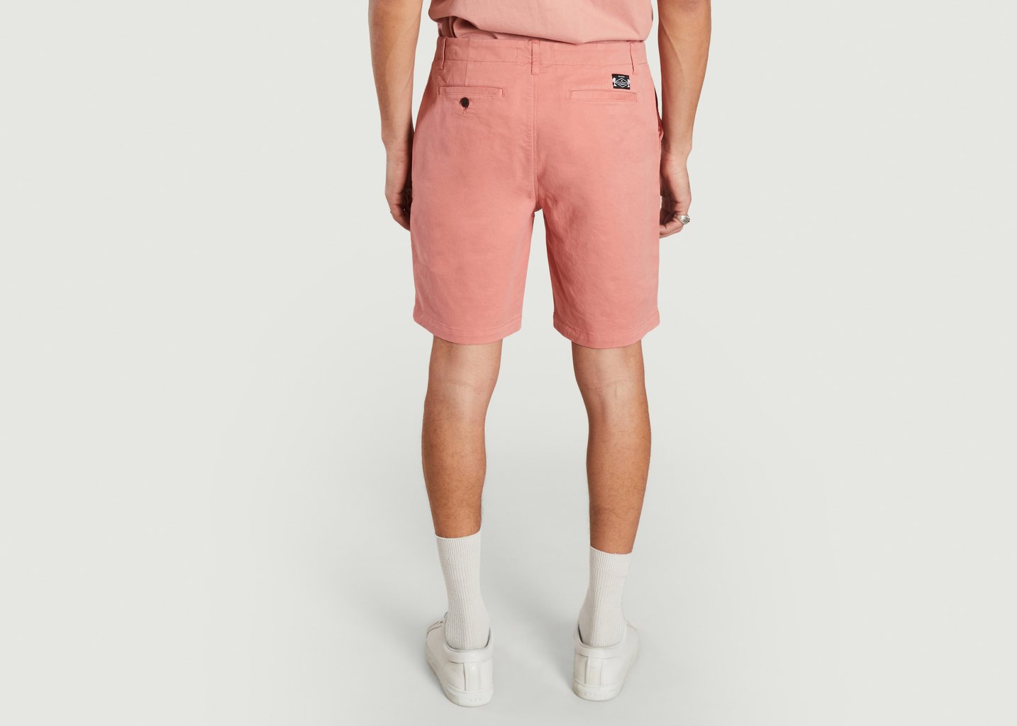 L'exception Short Chino 5 Poches Rose Cuisse De Grenouille