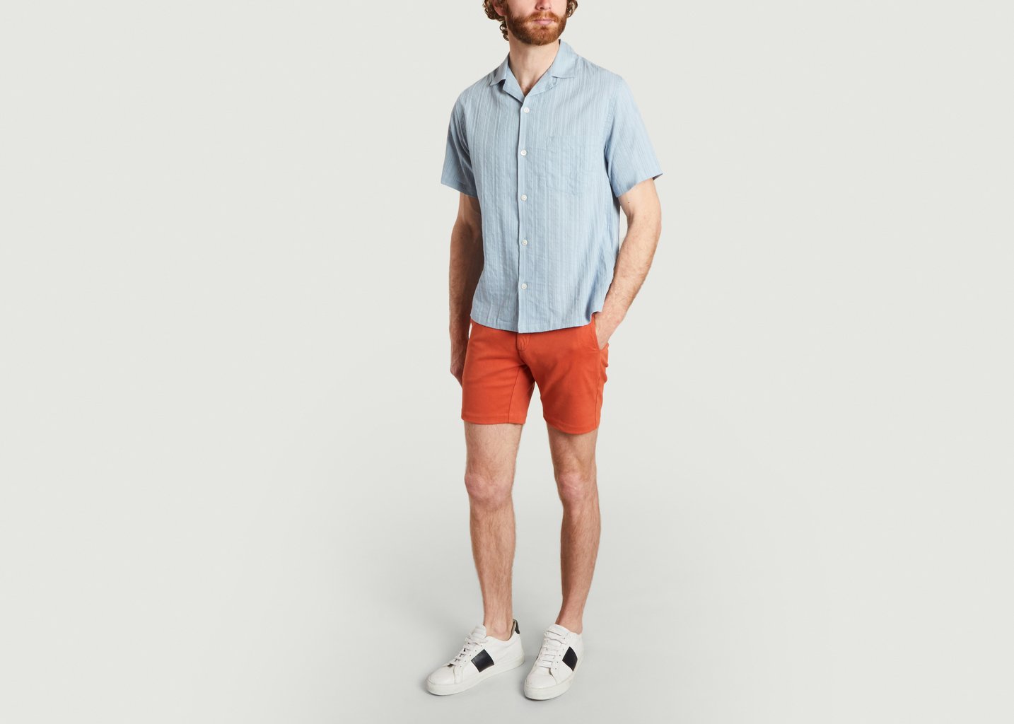 L'exception Short City En Coton Rouille JagVi Rive Gauche