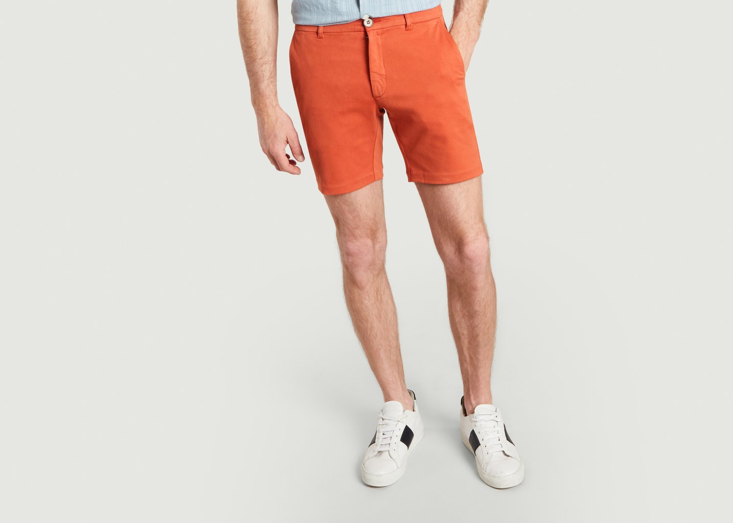 l'exception Short City en coton Rouille JagVi Rive Gauche